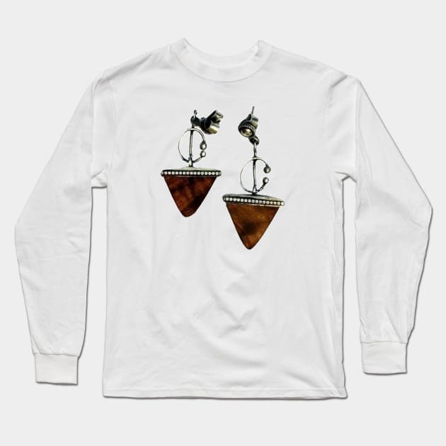 ornaments traditional on shirt teepublic Long Sleeve T-Shirt by Arimasstore